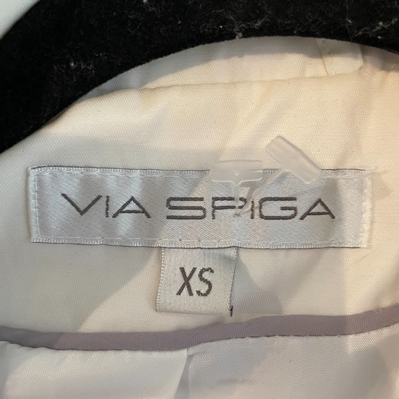 Via Spiga Trench Color: Pearl Size: XS - Picture 5 of 10